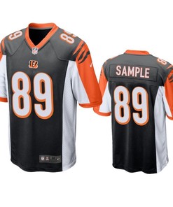 Cincinnati Bengals Drew Sample 2019 Nfl Draft Black Game Jersey - Robokeg