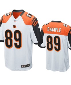 Cincinnati Bengals Drew Sample 2019 Nfl Draft White Game Jersey - Robokeg