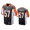 Cincinnati Bengals Germaine Pratt 2019 Nfl Draft Black Game Jersey - Robokeg