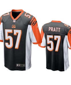 Cincinnati Bengals Germaine Pratt 2019 Nfl Draft Black Game Jersey - Robokeg