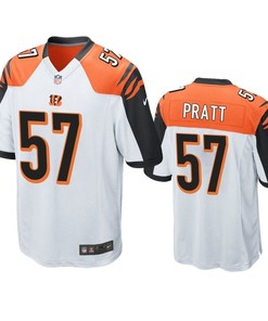 Cincinnati Bengals Germaine Pratt 2019 Nfl Draft White Game Jersey - Robokeg