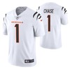 Cincinnati Bengals Jamarr Chase #1 2021 Draft Nfl White Jersey For Fans - Robokeg