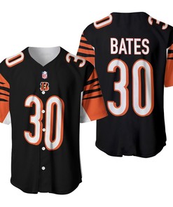 Cincinnati Bengals Jessie Bates #30 Great Player Nfl American Football Black 2019 3d Designed Allover Gift For Bengals Fans Baseball Jersey - Robokeg