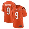 Cincinnati Bengals Joe Burrow 9 2022 Nfl Superbowl Lvi Match Orange Jersey Gift For Bengals Fans - Robokeg