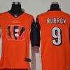 Cincinnati Bengals Joe Burrow #9 Nfl 2020 Orange Jersey - Robokeg