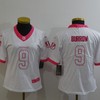 Cincinnati Bengals Joe Burrow #9 Nfl 2020 White Womens Jersey - Robokeg