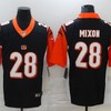 Cincinnati Bengals Joe Mixon #28 Nfl 2020 Black Jersey Jersey - Robokeg