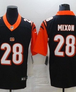 Cincinnati Bengals Joe Mixon #28 Nfl 2020 Black Jersey - Robokeg