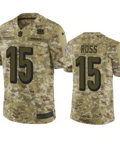 Cincinnati Bengals John Ross Jersey Nfl Camo Salute To Service - Robokeg