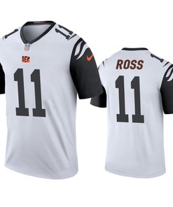 Cincinnati Bengals John Ross White Color Rush Legend Jersey - Mens - Robokeg
