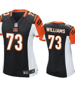 Cincinnati Bengals Jonah Williams 2019 Nfl Draft Black Game Womens Jersey - Robokeg