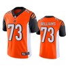 Cincinnati Bengals Jonah Williams 2019 Nfl Draft Orange Vapor Limited Jersey - Robokeg