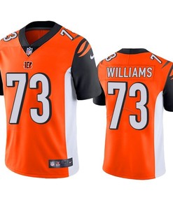 Cincinnati Bengals Jonah Williams 2019 Nfl Draft Orange Vapor Limited Jersey - Robokeg