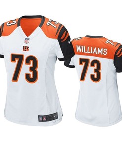 Cincinnati Bengals Jonah Williams 2019 Nfl Draft White Game Womens Jersey - Robokeg
