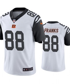 Cincinnati Bengals Jordan Franks White Nike Color Rush Limited Jersey - Robokeg