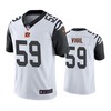 Cincinnati Bengals Nick Vigil White Nike Color Rush Limited Jersey - Robokeg