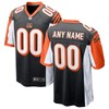Cincinnati Bengals Nike 2018 Custom Game Jersey - Black - Robokeg