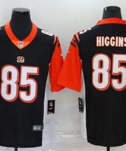 Cincinnati Bengals Tee Higgins #85 Nfl 2020 Black Jersey - Robokeg
