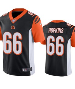 Cincinnati Bengals Trey Hopkins Black 100th Season Vapor Limited Jersey - Robokeg