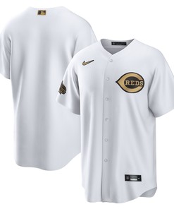 Cincinnati Reds 2022 Mlb All-star Game Replica Blank Jersey - White Mlb - Robokeg