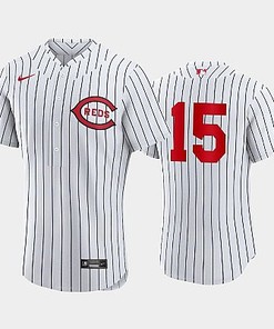 Cincinnati Reds 2022-23 Field of Dreams White 15 Nick Senzel Jersey - Robokeg