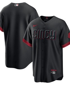 Cincinnati Reds 2023 City Connect Men Jersey - Black - Robokeg