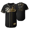 Cincinnati Reds #33 Jesse Winker Mlb 2019 Golden Brandedition Black Jersey Gift For Reds Fans - Robokeg