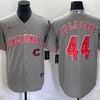 Cincinnati Reds #44 Elly De La Cruz Jersey - Grey - Robokeg