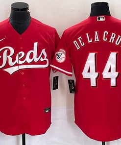 Cincinnati Reds #44 Elly De La Cruz Jersey - Red - Robokeg