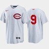 Cincinnati Reds 9 Mike Moustakas White 2022-23 Field of Dreams Jersey Men's - Robokeg