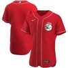 Cincinnati Reds Alternate Authentic Team Logo Jersey Scarlet Mlb - Robokeg