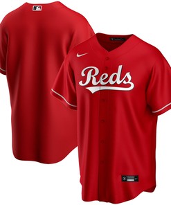 Cincinnati Reds Alternate Replica Team Jersey - Red Mlb - Robokeg