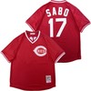 Cincinnati Reds Chris Sabo #17 2020 Mlb Red Jersey - Robokeg