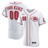 Cincinnati Reds Home Authentic Custom Jersey - White Custom Jerseys Mlb - Robokeg