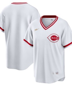 Cincinnati Reds Home Cooperstown Collection Team Jersey - White Mlb - Robokeg