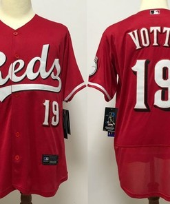 Cincinnati Reds Joey Votto #19 2020 Mlb Red Jersey - Robokeg