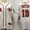 Cincinnati Reds Joey Votto #19 2020 Mlb White Jersey - Robokeg