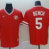 Cincinnati Reds Johnny Bench #5 2020 Mlb Orange Jersey - Robokeg
