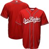 Cincinnati Reds Majestic Alternate Los Rojos Cool Base Jersey - Scarlet Mlb - Robokeg