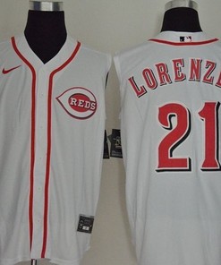 Cincinnati Reds Michael Lorenzen 21 2020 Mlb White Jersey - Robokeg