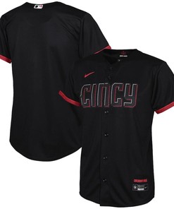 Cincinnati Reds Youth 2023 City Connect Jersey - Black - Robokeg