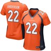 Cj Anderson Denver Broncos Nike Womens Game Jersey - Orange - Robokeg