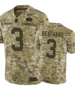 C.j. Beathard Jersey Nfl Camo San Francisco 49ers - Robokeg