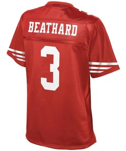C.j. Beathard San Francisco 49ers Nfl Pro Line Womens Team Color Player Jersey - Scarlet - Robokeg