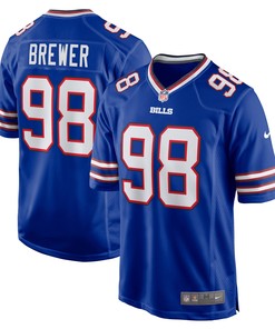 Cj Brewer Buffalo Bills Player Game Jersey - Royal Nfl - Robokeg