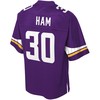 C.j. Ham Minnesota Vikings Nfl Pro Line Team Color Player Jersey - Purple - Robokeg