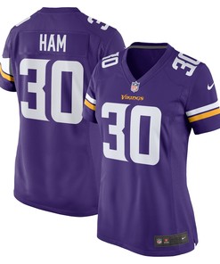 C.j. Ham Minnesota Vikings Womens Game Jersey - Purple Nfl - Robokeg