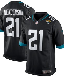 C.j. Henderson Jacksonville Jaguars Game Jersey - Black Nfl - Robokeg