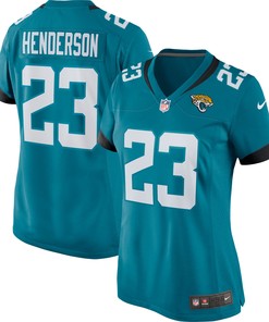 Cj Henderson Jacksonville Jaguars Womens Player Game Team Jersey - Teal Nfl - Robokeg