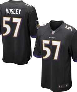 C.j. Mosley Baltimore Ravens Nike Game Jersey - Black - Robokeg